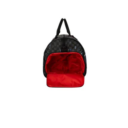 Borsone "Fire & Ice Shark Duffle" Sprayground blu e rosso 910D7936 NSZ Sprayground 