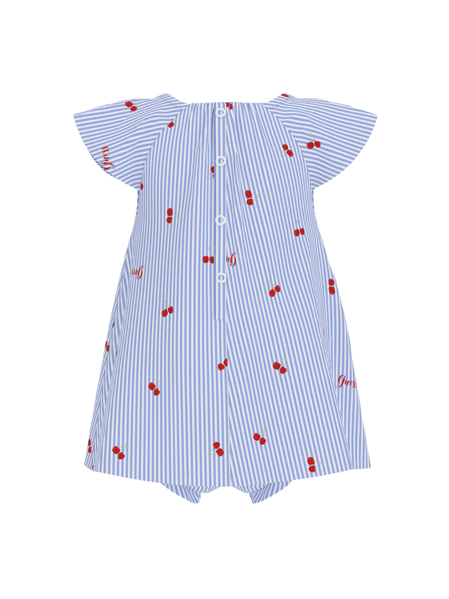 Abito Guess azzurro a righe con ciliegie S5GG02WFBM0 PC28 Guess 