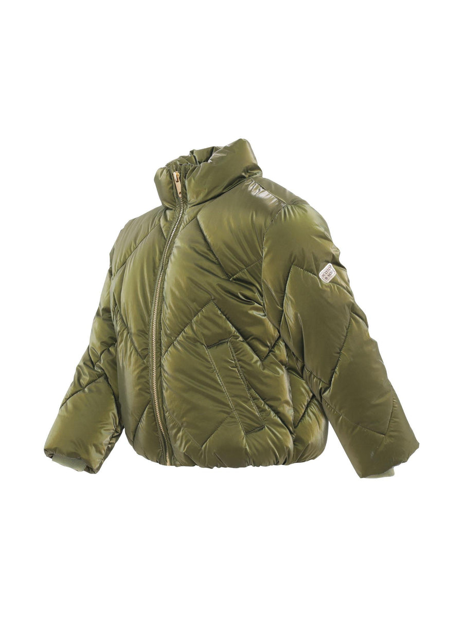 Giubbino trapuntato verde oliva 168036 0360 Scotch & Soda 
