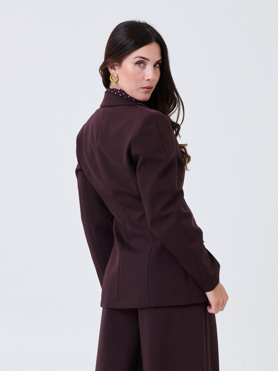 Giacca monopetto Imperial vino con tasche laterali JBD8KBY VINO Imperial 