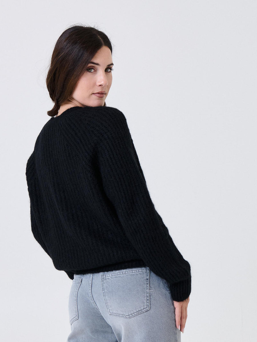 Maglione Kontatto nero 3M0860C NERO kontatto 