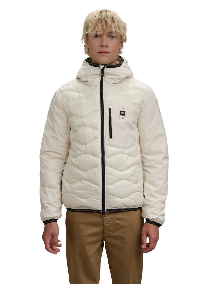 Giubbino "Albert" Blauer bianco BLUC08078 129 Blauer 