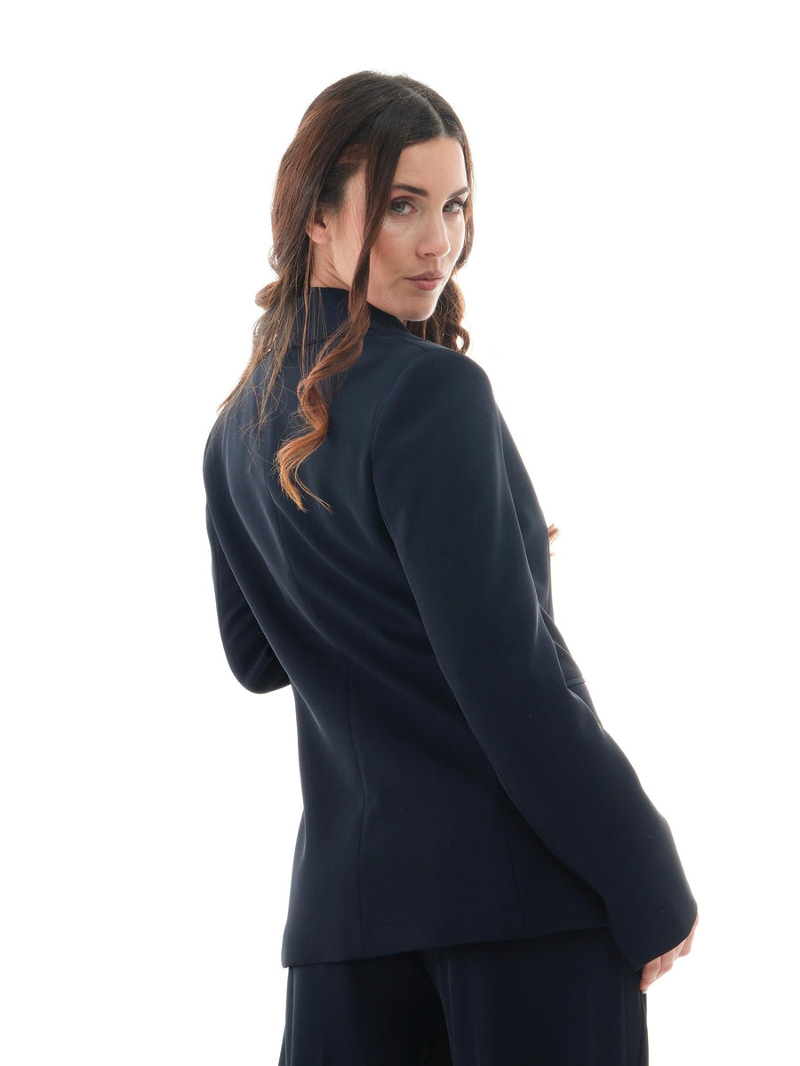 Giacca monopetto Imperial blu con aperture laterali JAQ8JHX BLU Imperial 