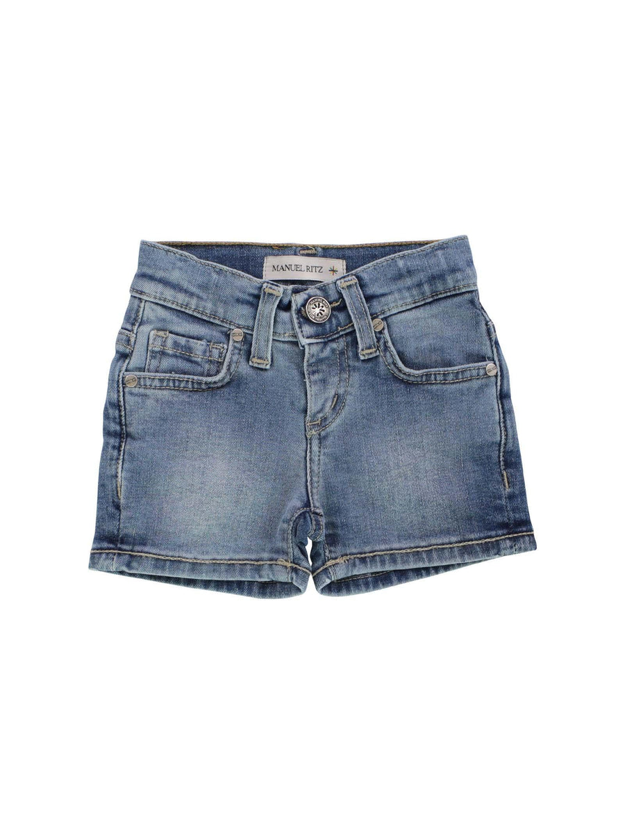 Shorts in denim MR2406 BLU Manuel Ritz 