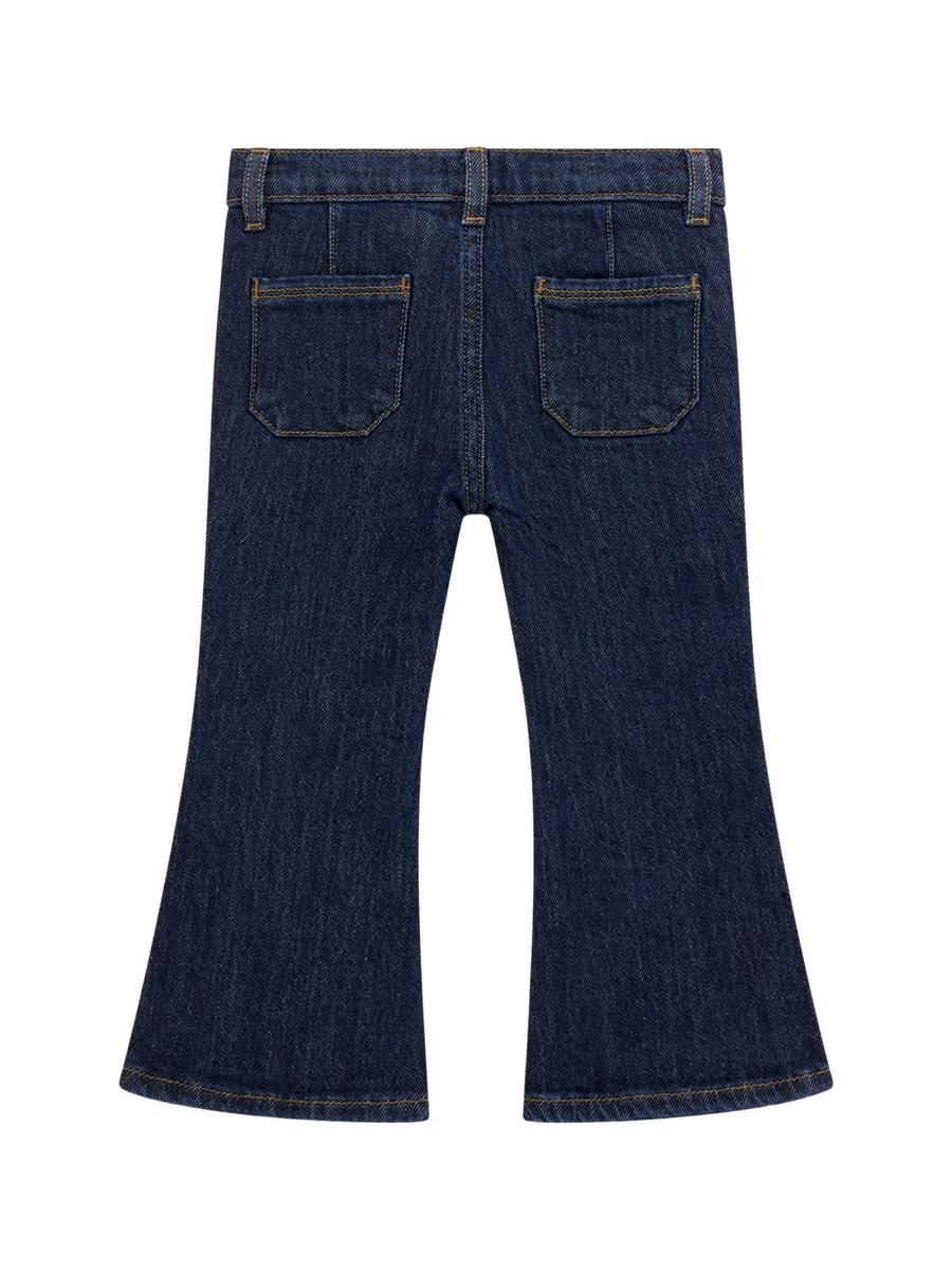 Jeans a zampa Guess blu scuro in denim K5RA03D4MS0 YFLU Guess 