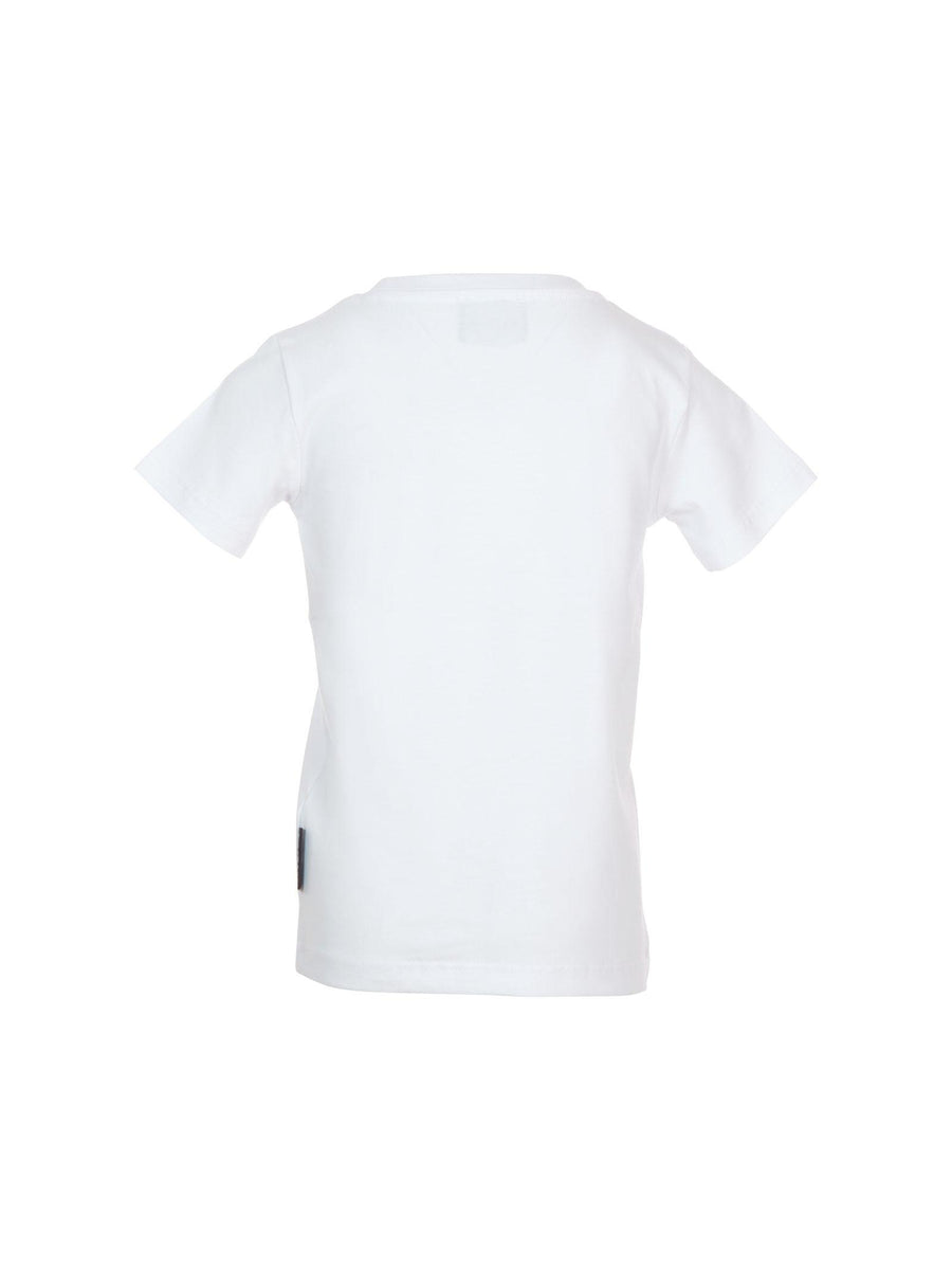 T-Shirt John Richmond bianca con logo in gomma RBA25010TS WHITE John Richmond 