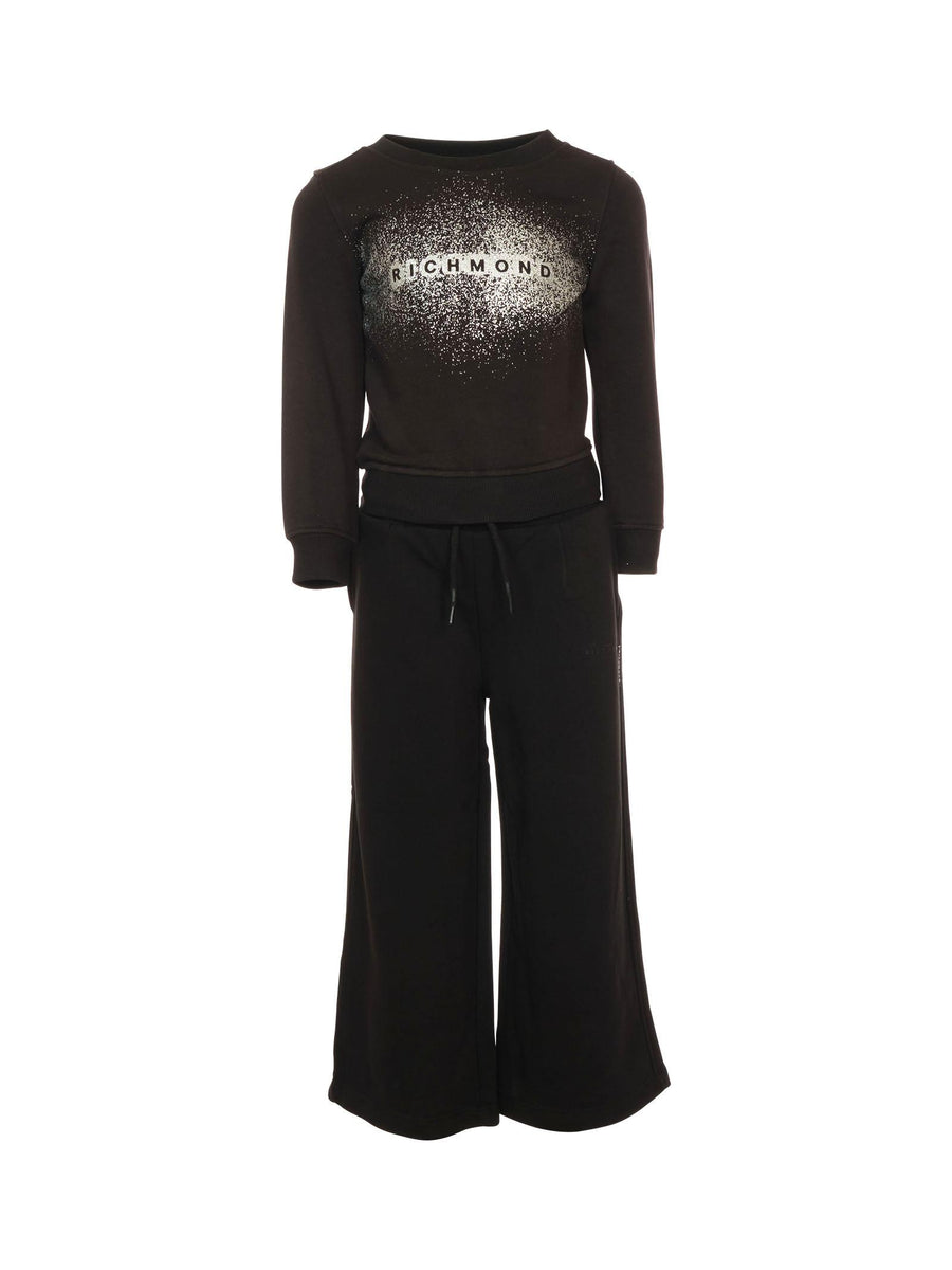 Comlpeto John Richmond nera con logo RGA25007CF BLACK John Richmond 