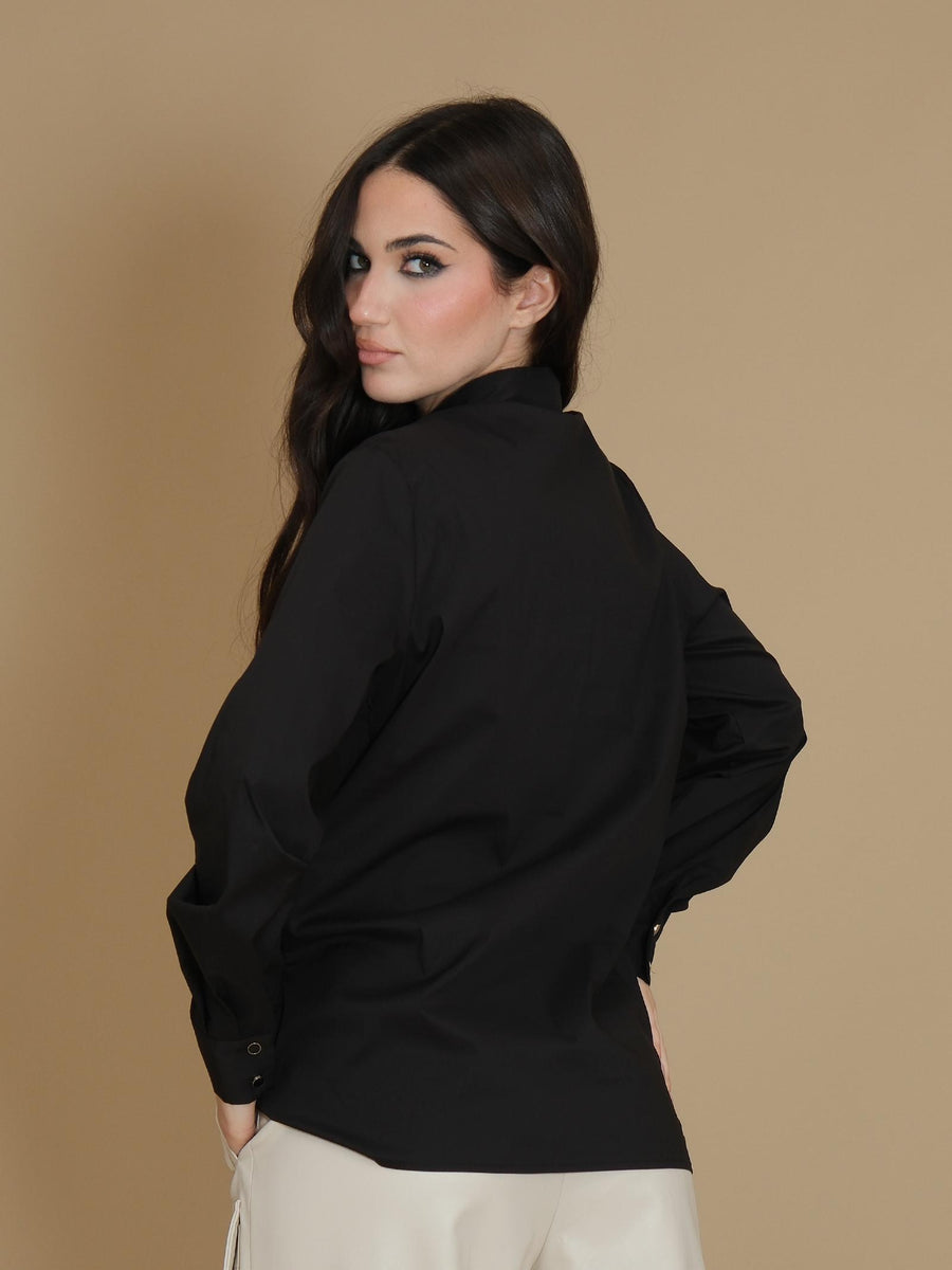 Camicia Silence Limited Florida Pocket nera CA787B NERO Silence Limited 