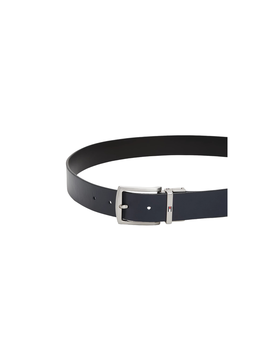 Cintura reversibile Denton Tommy Hilfiger nera in pelle AM0AM13012 DW6 Tommy Hilfiger 