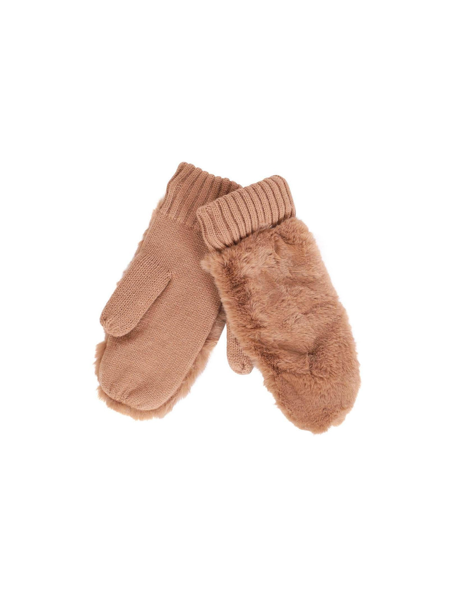 Guanti Rino&Pelle particolari pelliccia marrone Oxo.7002412 Twig Rino & Pelle 