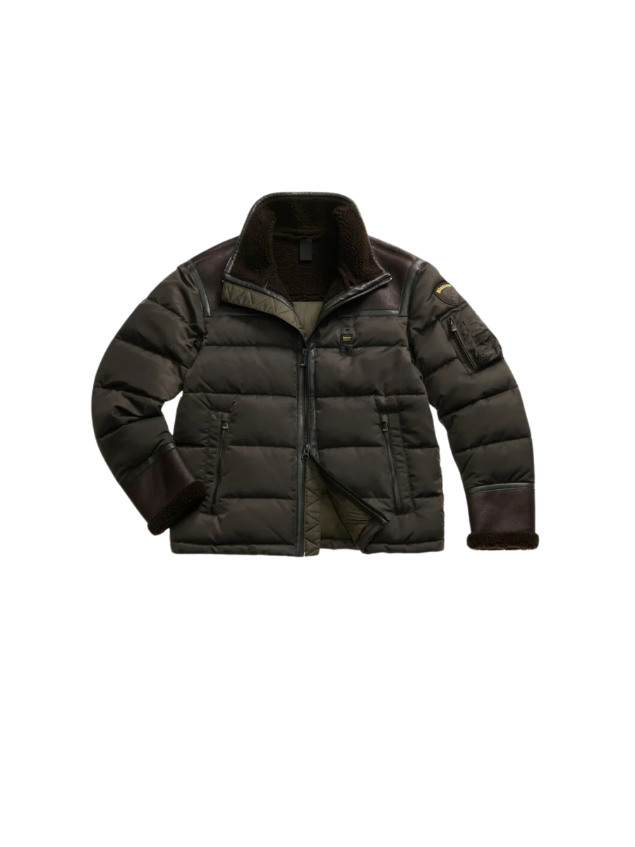 Giubbino "Organ" Blauer nero oliva BLUC02028 969 Blauer 