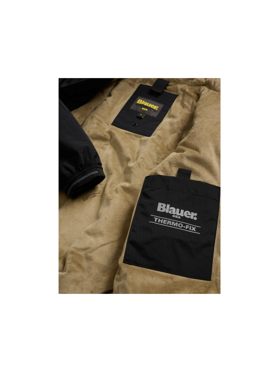 Giubbino con pelliccia interna "Cedric Junior" Blauer nero 25WBLKC11416 969 Blauer 