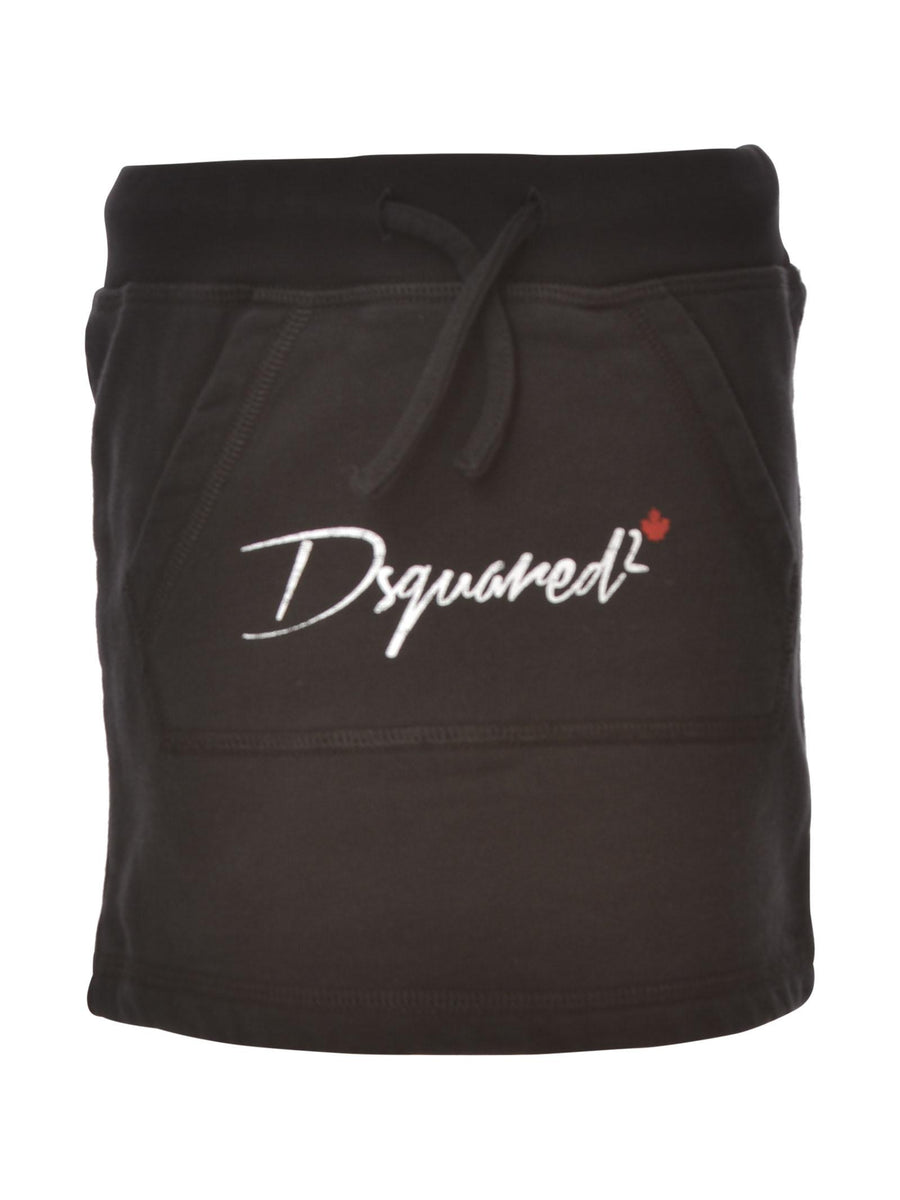 Gonna in tuta nera DQ1201D002Y DQ900 Dsquared 