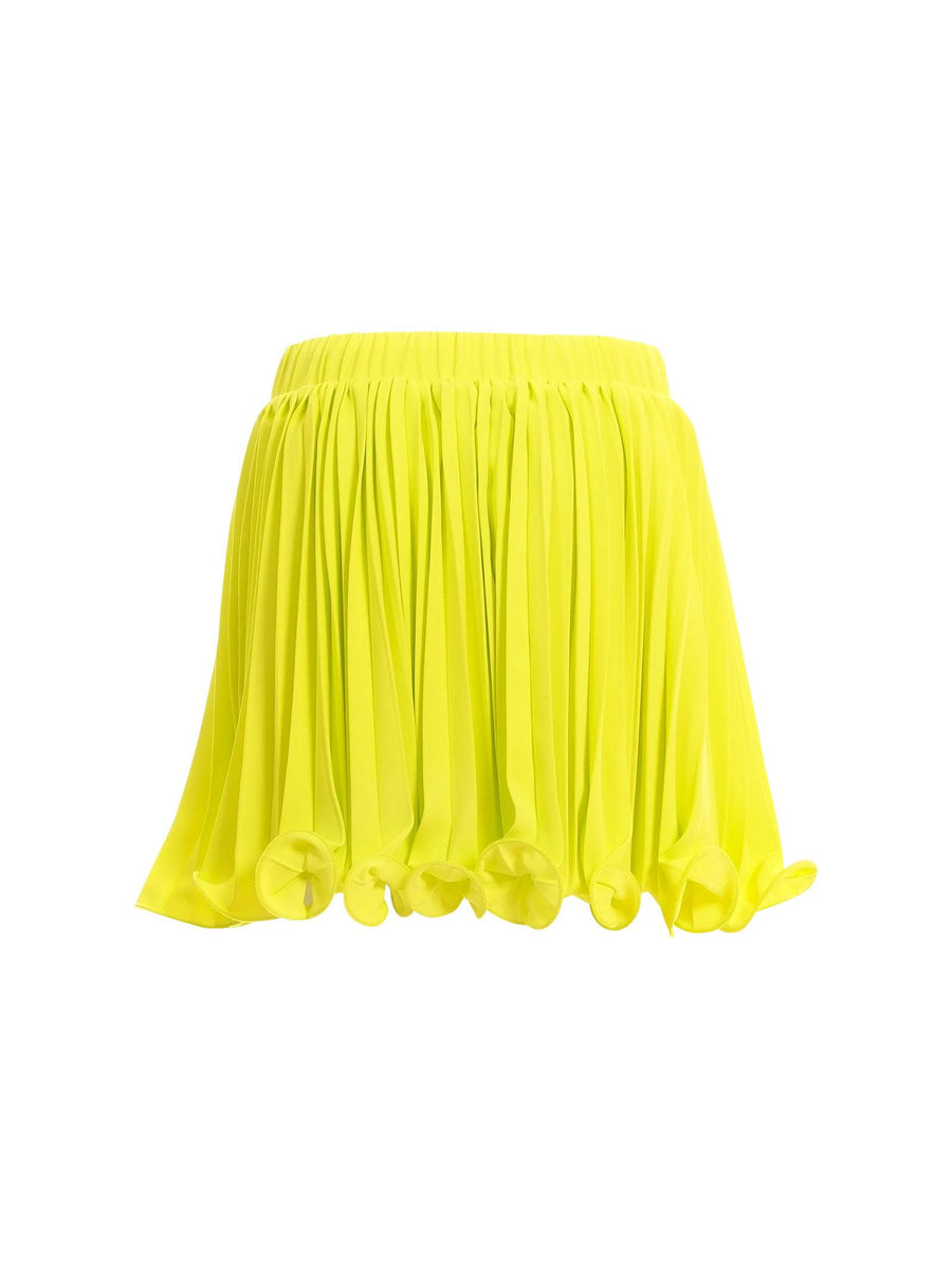 Gonna Twinset gialla plissettata 251GJ2QQ5 12124 Twinset 