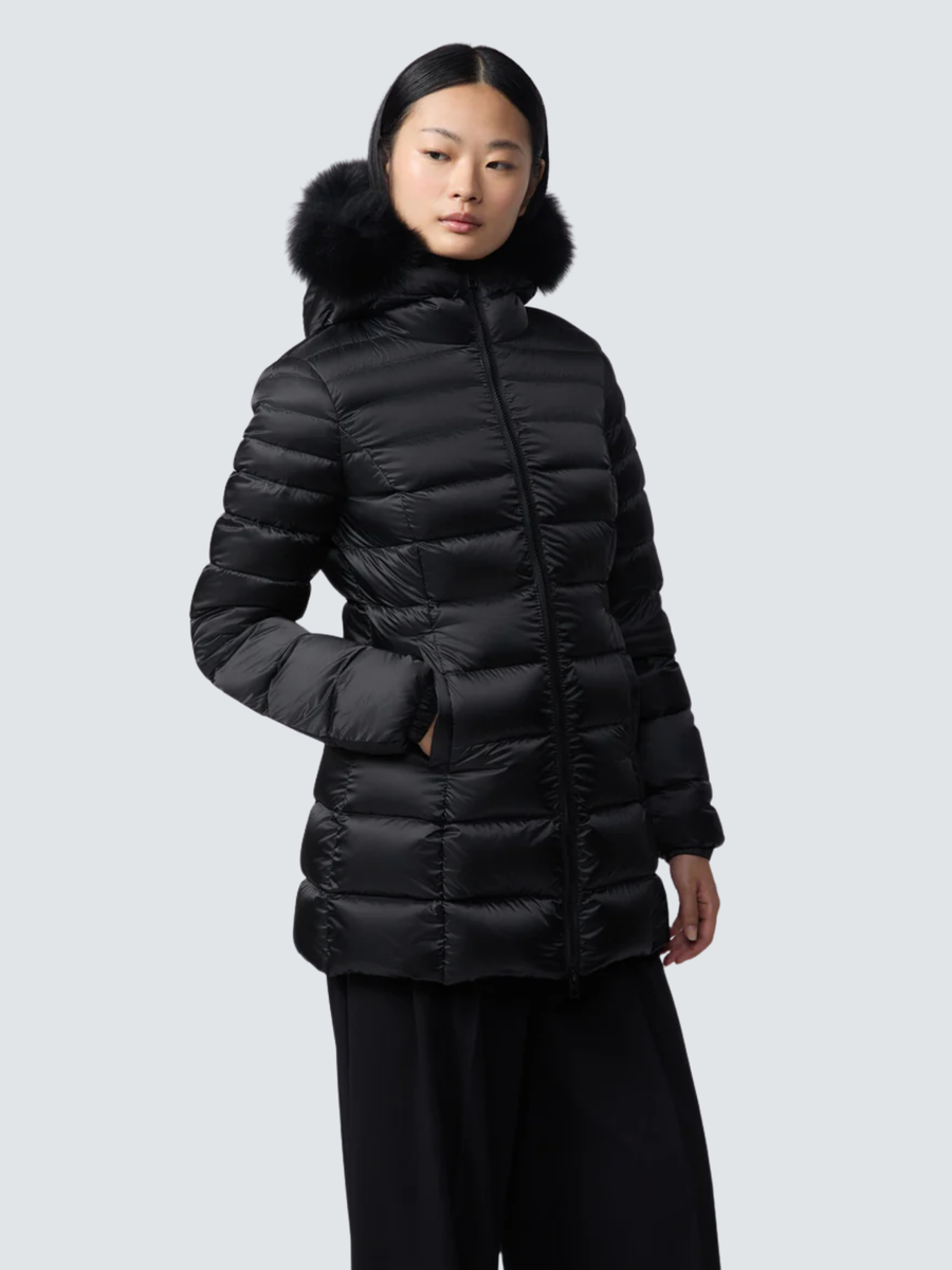 Giubbino lungo Refrigiwear nero W98118 G06000 Refrigiwear 