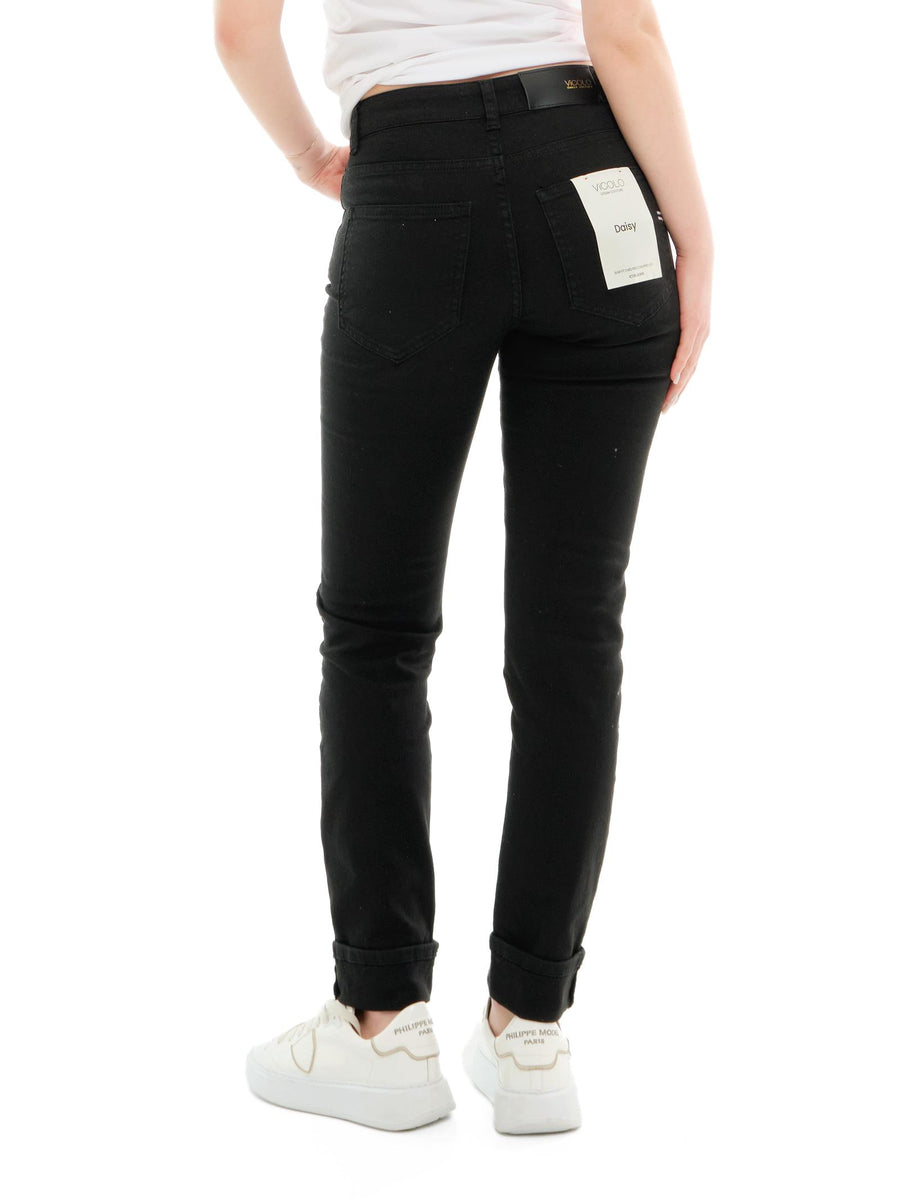 Jeans "icon daisy" Vicolo nero DD5141 NERO Vicolo 