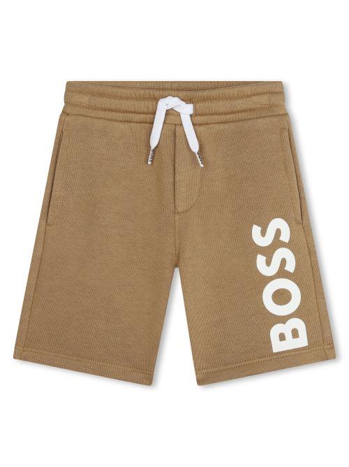 Shorts con coulisse beige scuro J50580 269 Boss 