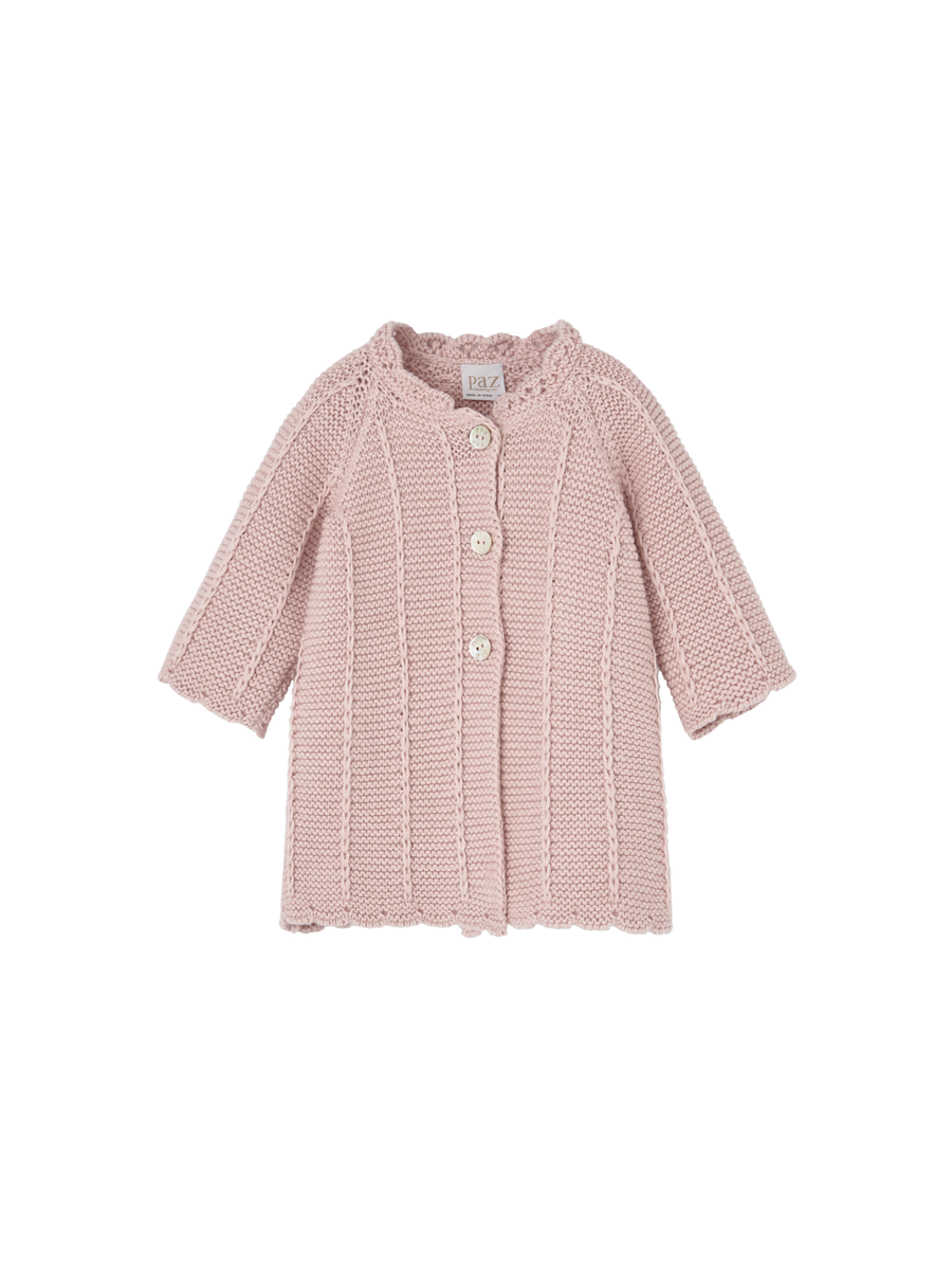 Cappotto "hadas" Paz Rodriguez cashmere, rosa 009-122082 32H94 Paz Rodriguez 