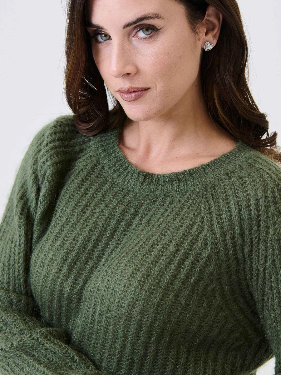 Maglione Kontatto verde oliva 3M0860C OLIVA kontatto 