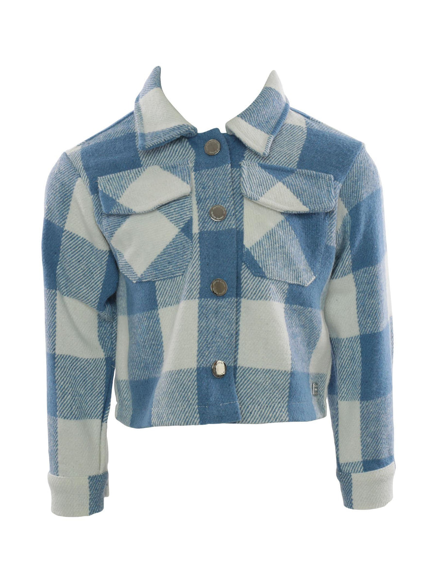 Maxi camicia a quadri MGB1901 POL Manila Grace 