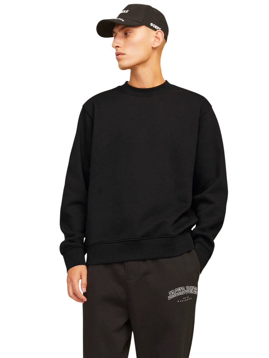 Felpa Jack & Jones nera 12259945 Black Jack & Jones 