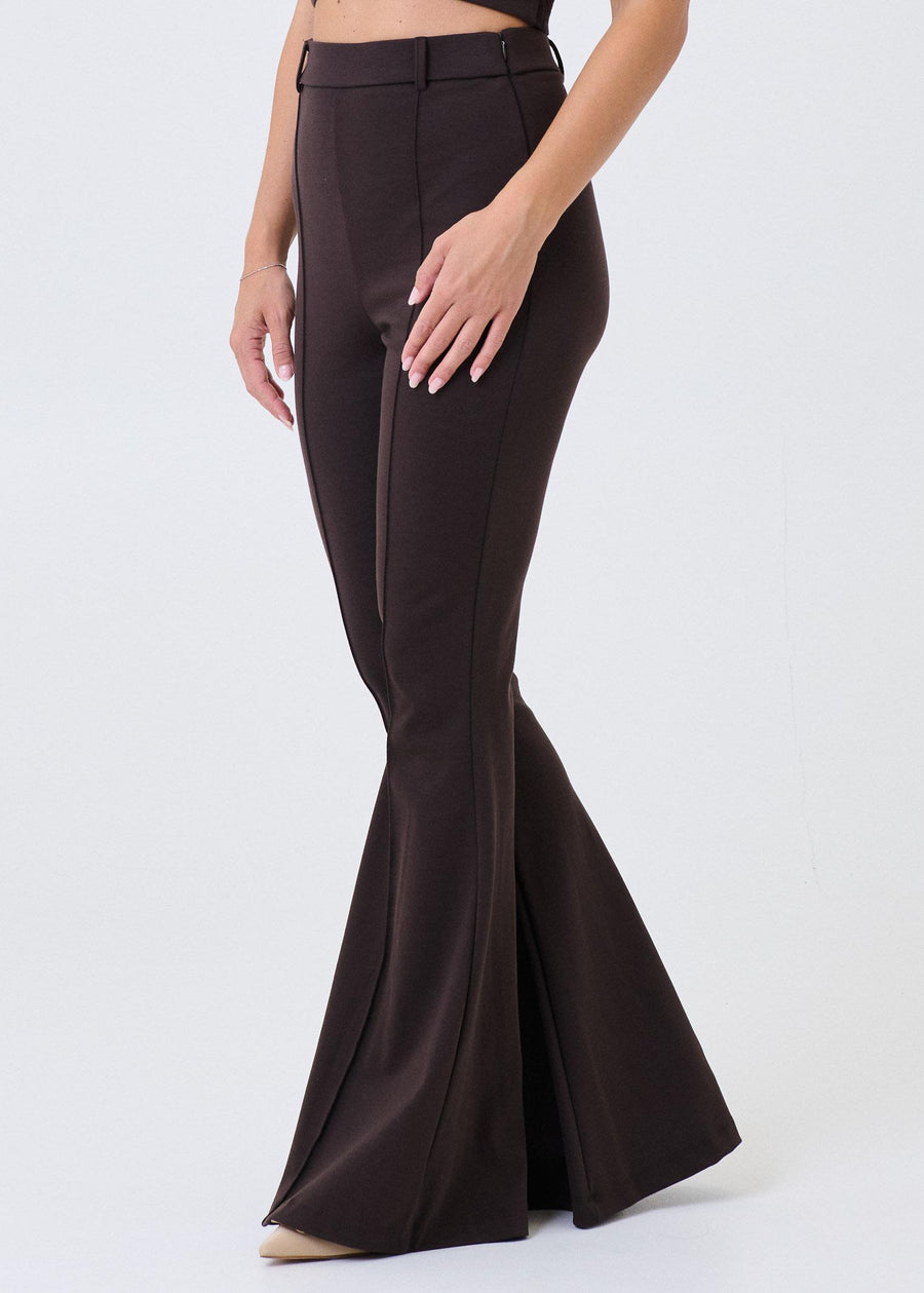 Pantalone a zampa Haveone moro PMIP074 MORO Haveone 