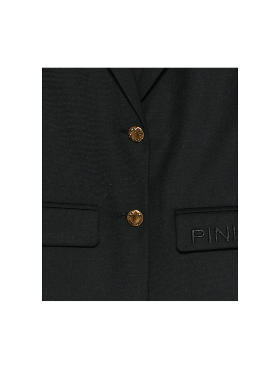 Giacca monopetto Pinko nera KFGC001 N000 Pinko 