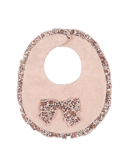 Bavetta Nanan rosa con inserti fiorati I24468 R Nanan 