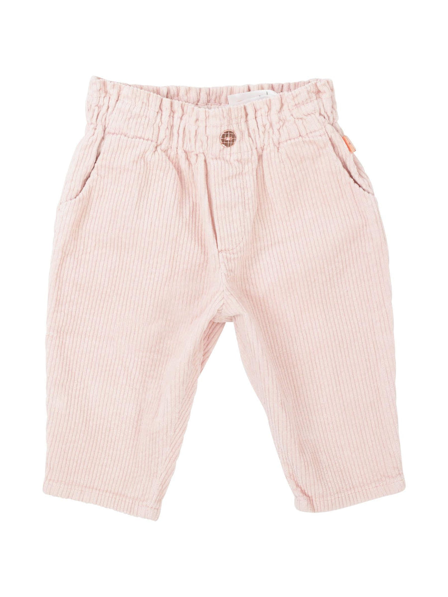 Pantalone a costine rosa cipria Y04103 ALBI Carrement Beau 