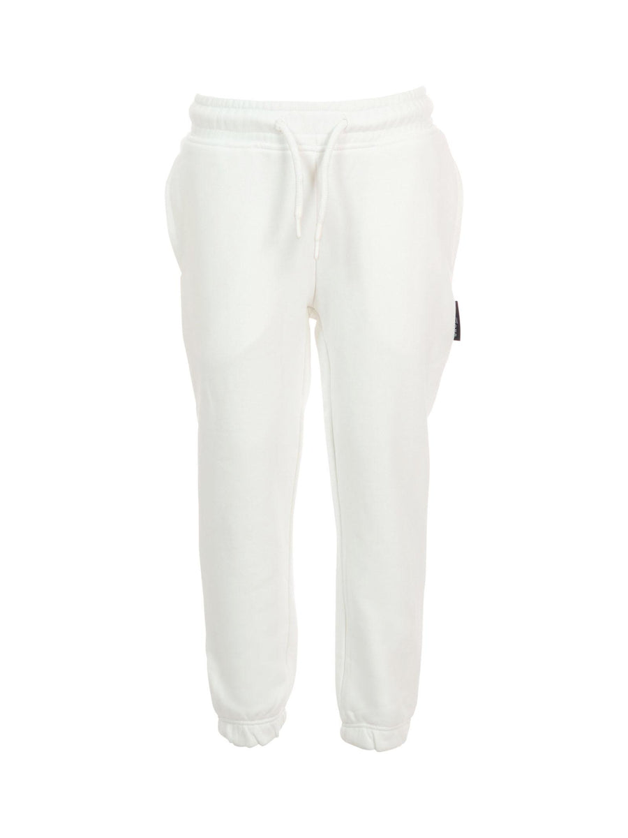 Completo con cappuccio John Richmond bianco con logo a contrasto RBA25007CF OFF-WHITE John Richmond 