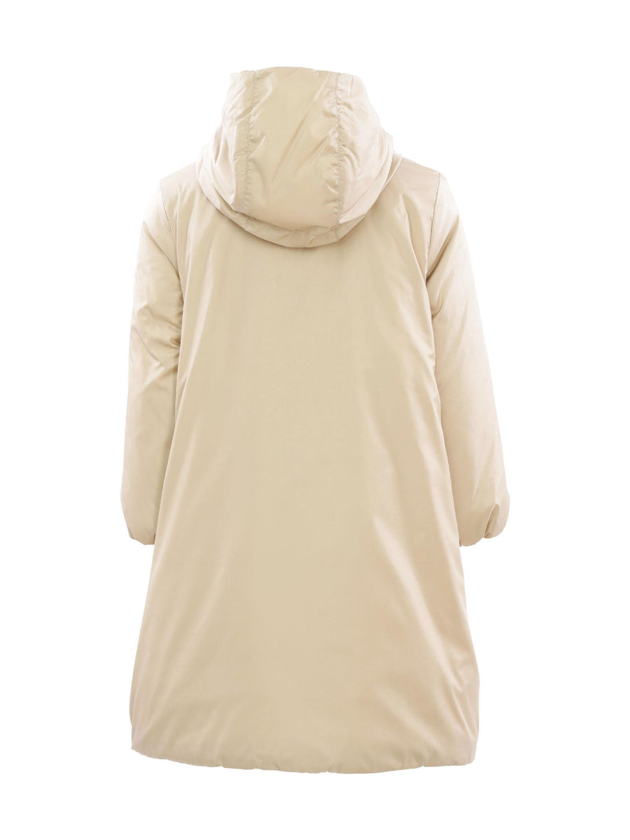 Cappotto piumino beige in eco padding GPN0078 126 Aspesi 