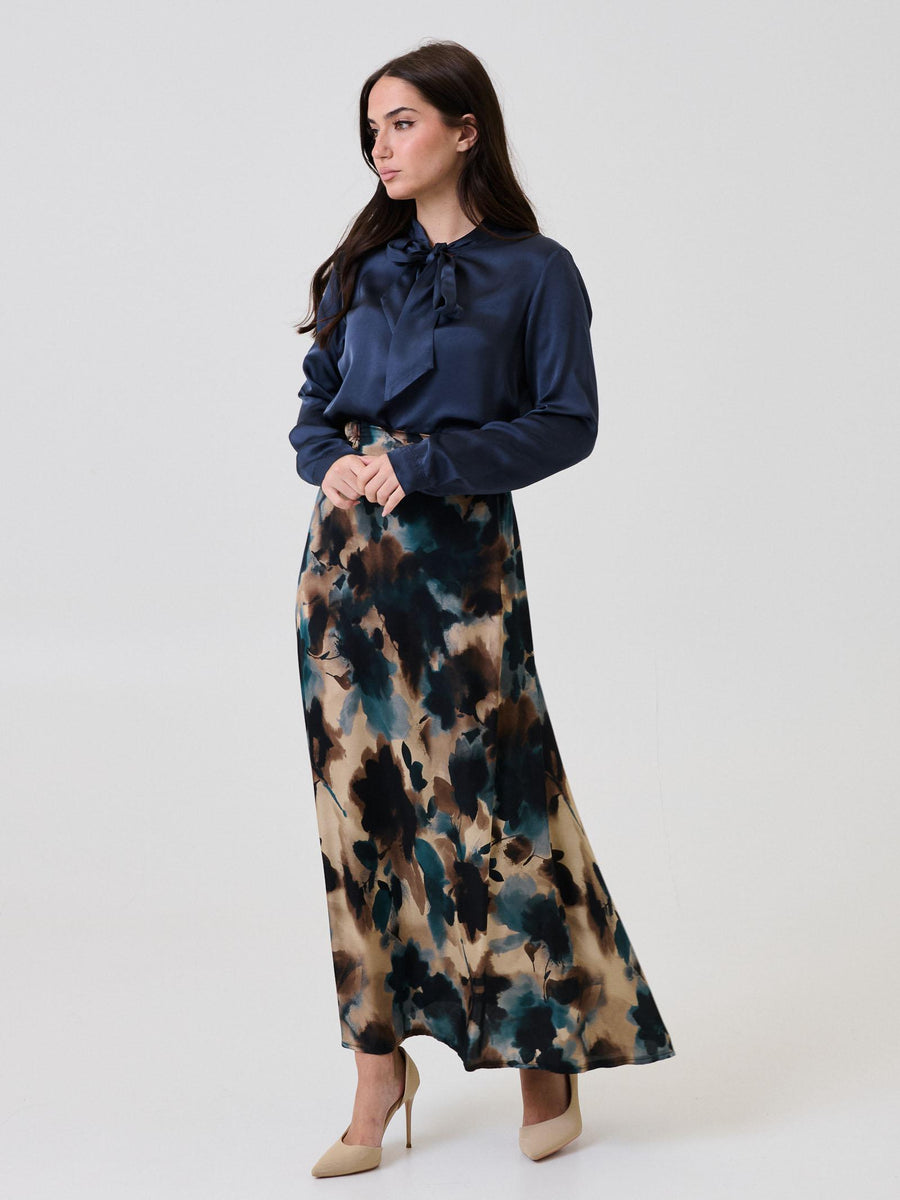 Camicia con fusciacca Armoire blu indaco C973B22R INK Armoire 