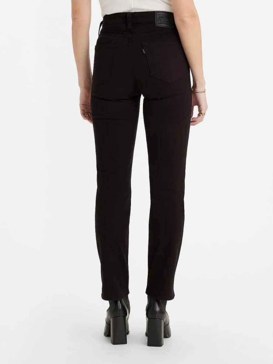 Jeans dritti Levi's nero a vita alta 18883-0006 Black Levi's 