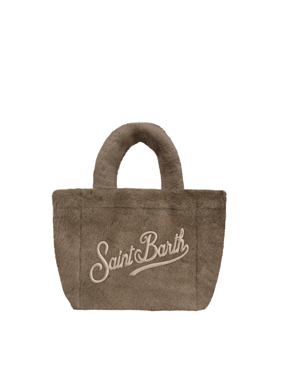 Borsa Colette "soft fur" Saint Barth marrone COL0033 01453I MC2 SAINT BARTH 