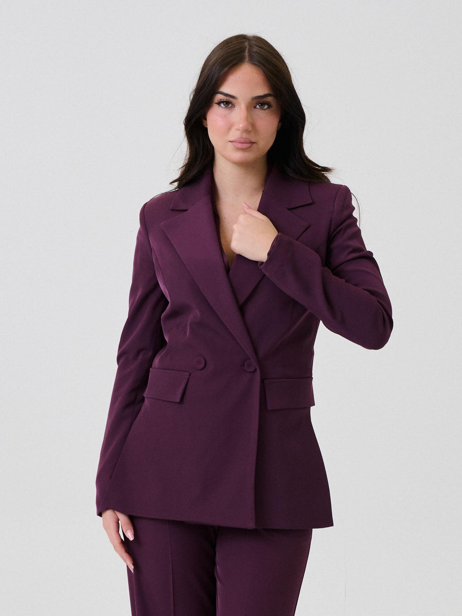 Giacca doppiopetto "Kadì" Armoire bordeaux 25517 BORDEAUX Armoire 