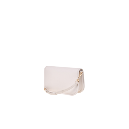 Borsa a tracolla Love Moschino bianco con maxi logo dorato in rilievo JC4028PP1NKD 0110 Love Moschino 