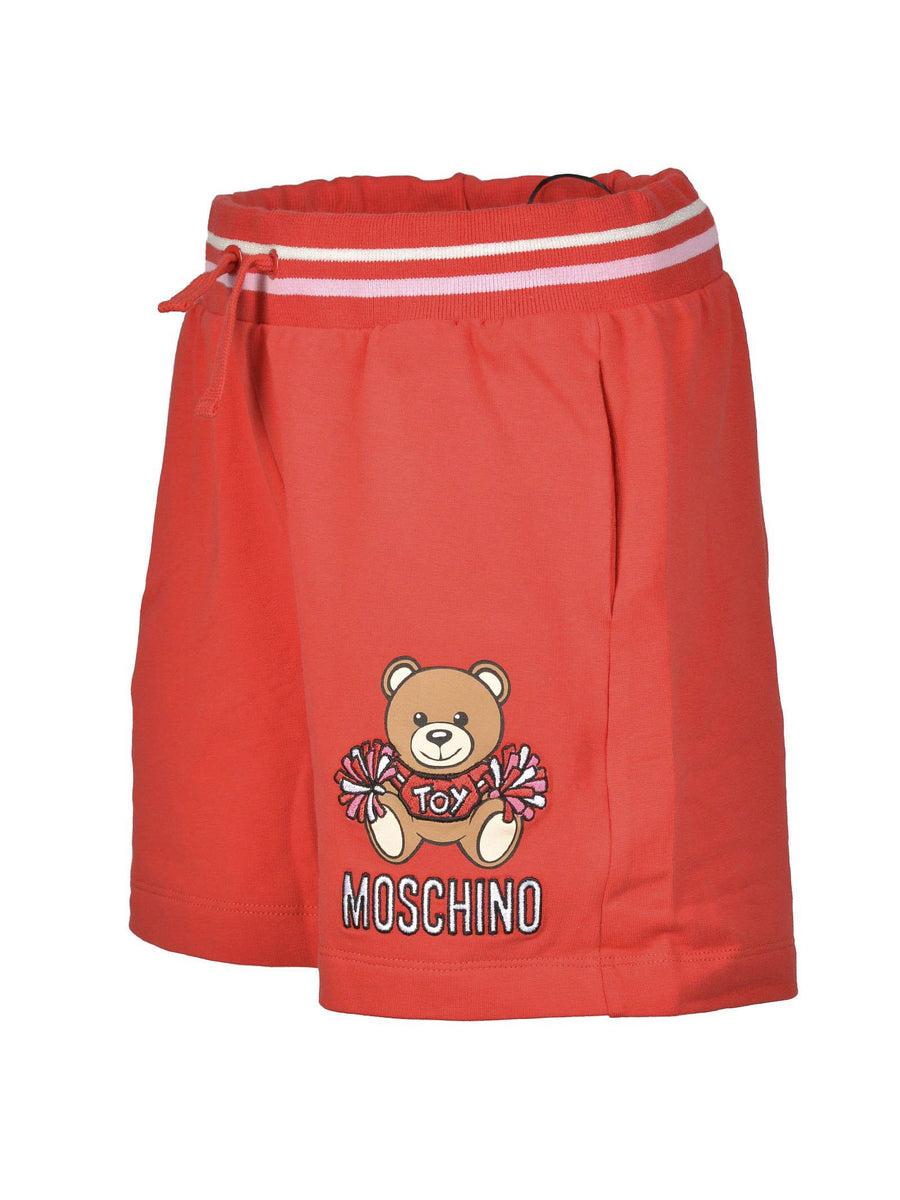 Shorts rosso Teddy Cheerleader HCQ002LDA12 50109 Moschino 