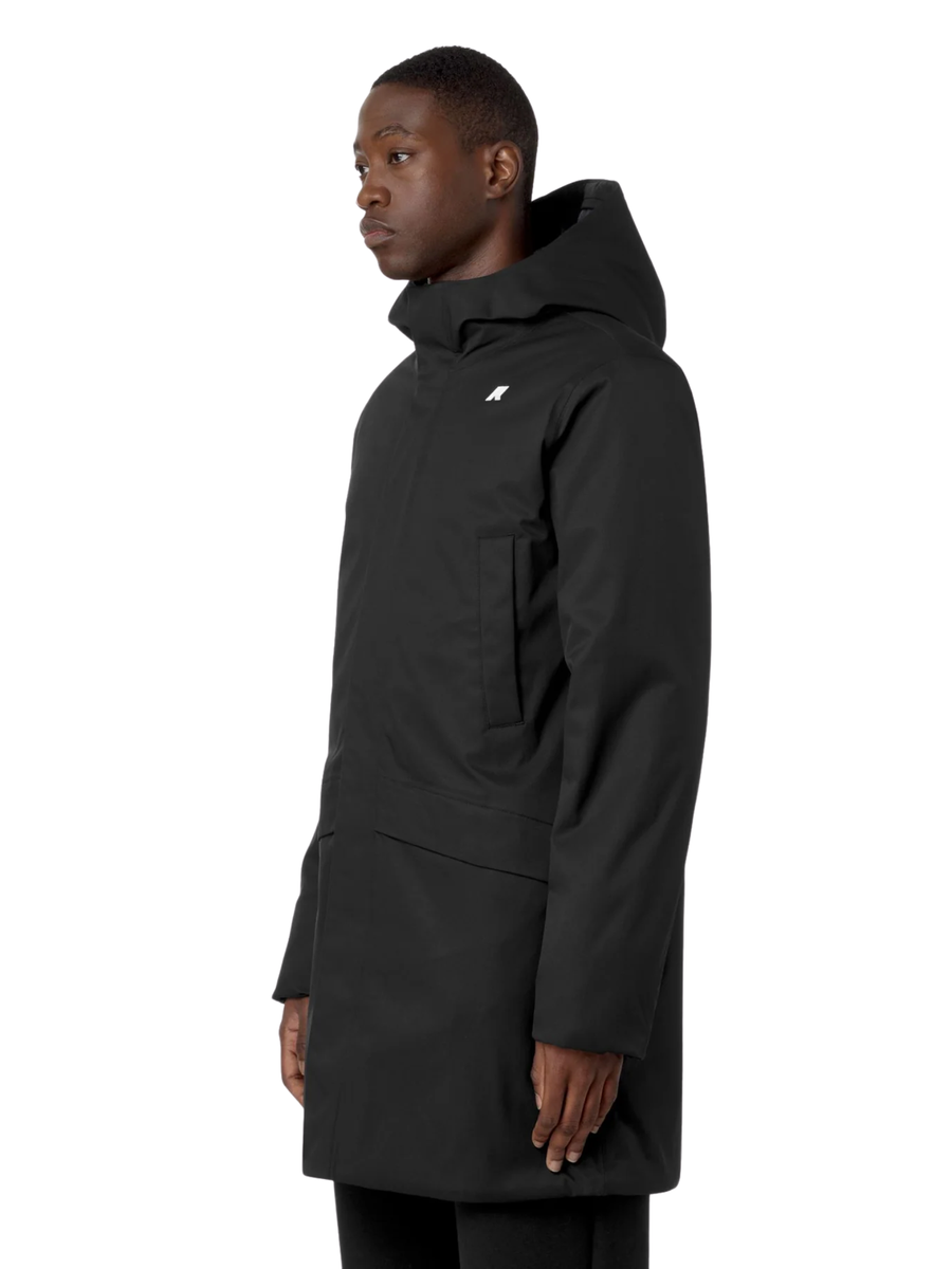 Giubbino "Jarno Twill Marmotta" K-Way nero K8133FW AL8 K-WAY 