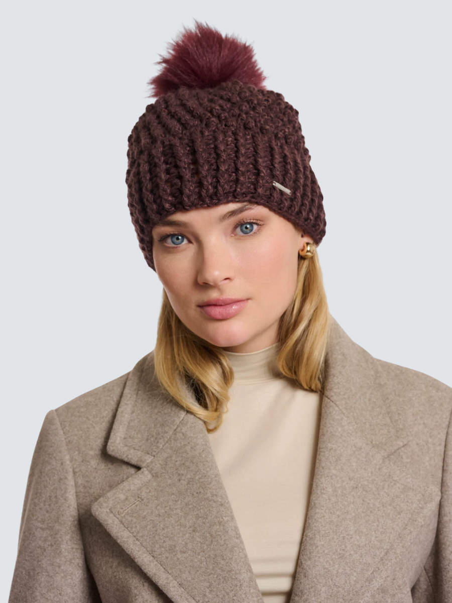 Cappello "Kevina beanie" Rino & Pelle cioccolato Kevina.7002512 Chocolate bean Rino & Pelle 