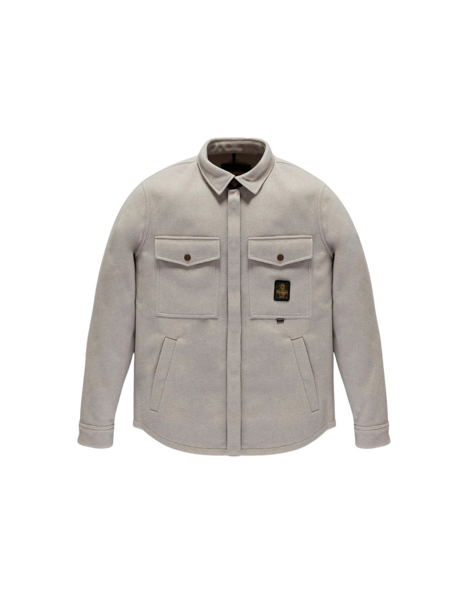 Giacca a camicia "Clint" Refrigiwear bianca G82800 A00140 Refrigiwear 