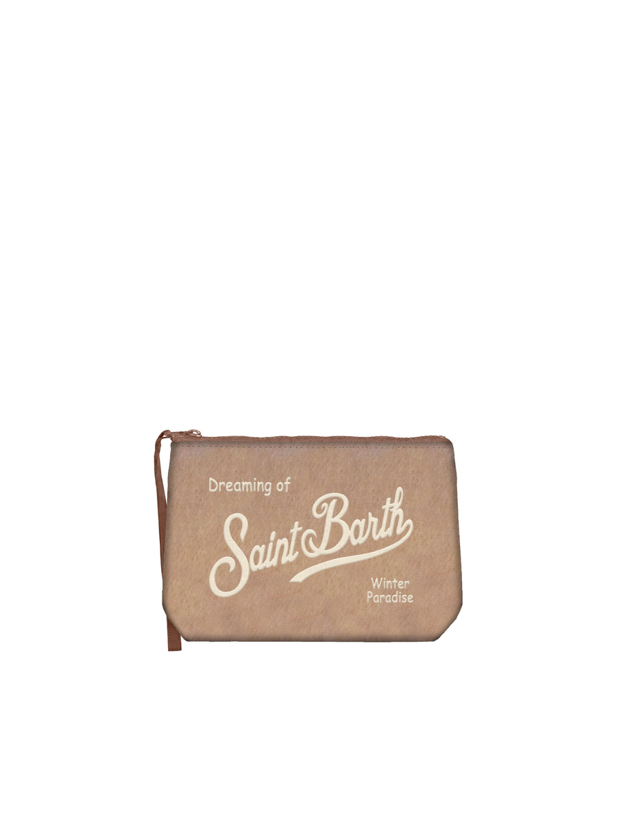 Pochette Aline "18 emb" Saint Barth beige ALI0028 00163I MC2 SAINT BARTH 