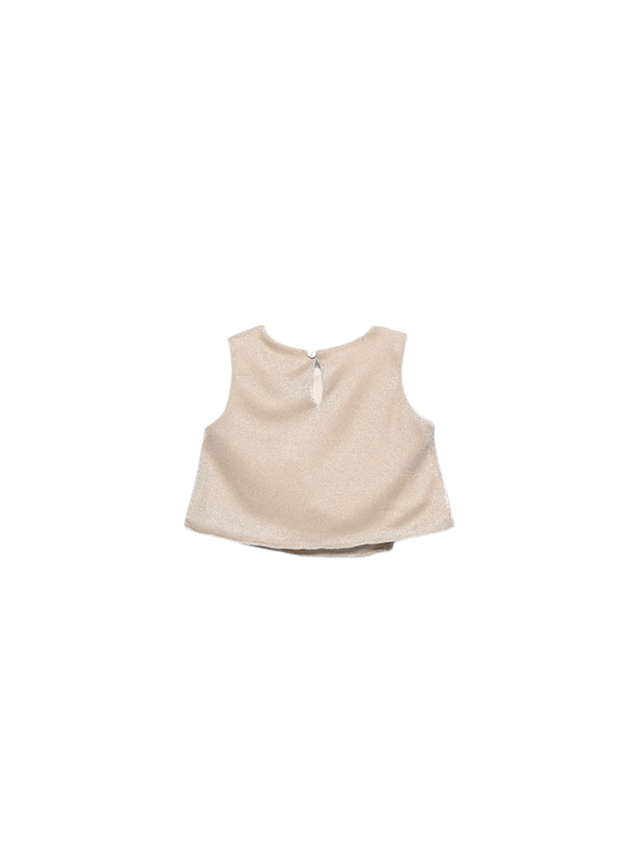 Top Abel & Lula beige con drappeggio 5149 DOR Abel & Lula 
