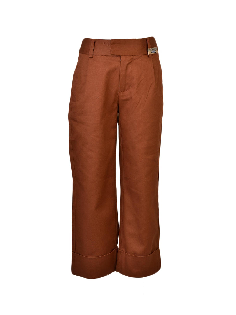 Pantalone chino high-rise cuoio 162953 0477 Scotch & Soda 