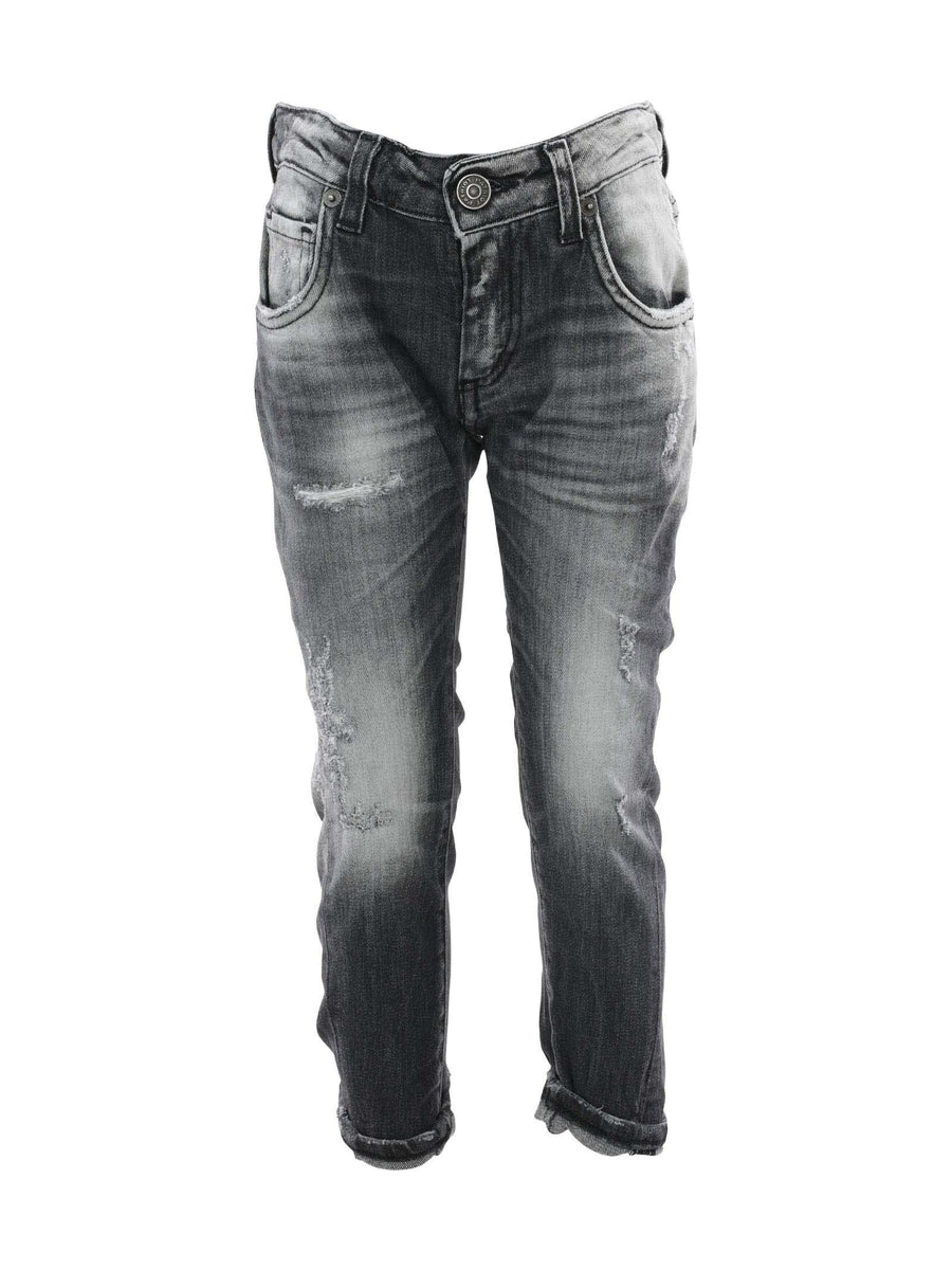 Jeans denim grigio/nero PB1581 DNM Patriot 