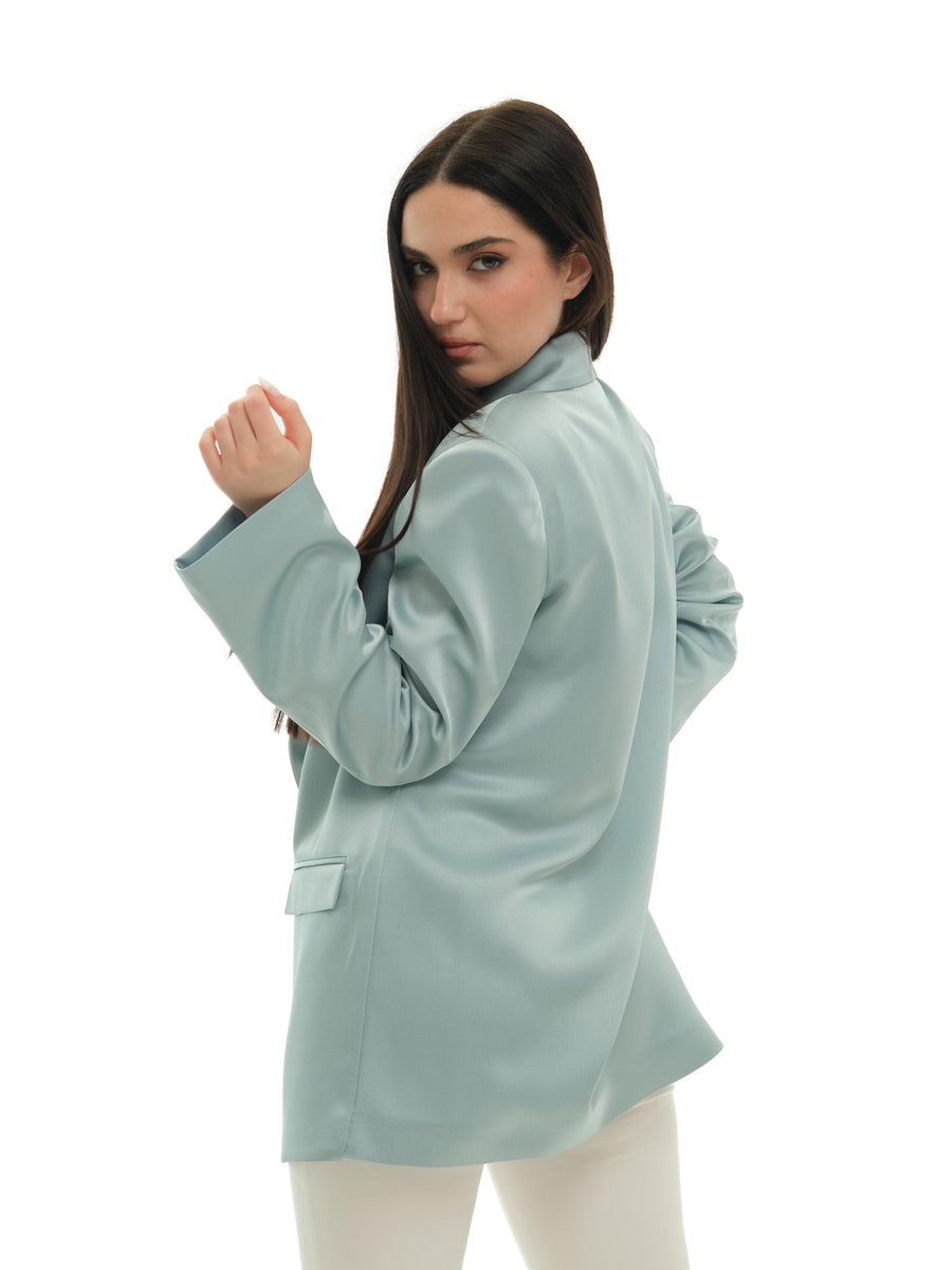 Blazer doppiopetto Silence Limited verde acqua GI5012 ACQUA Silence Limited 