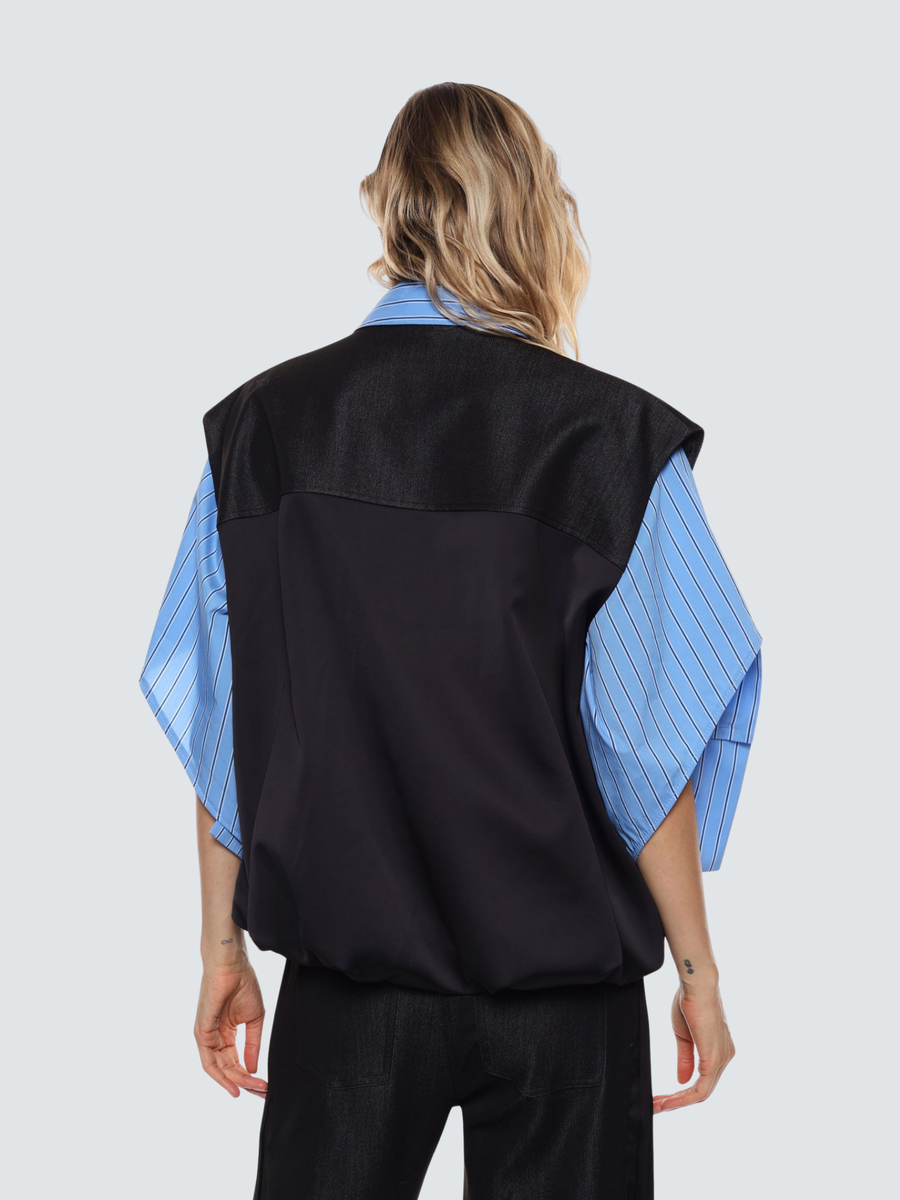 Gilet Imperial nero con tasconi LC86KEU DNM Imperial 