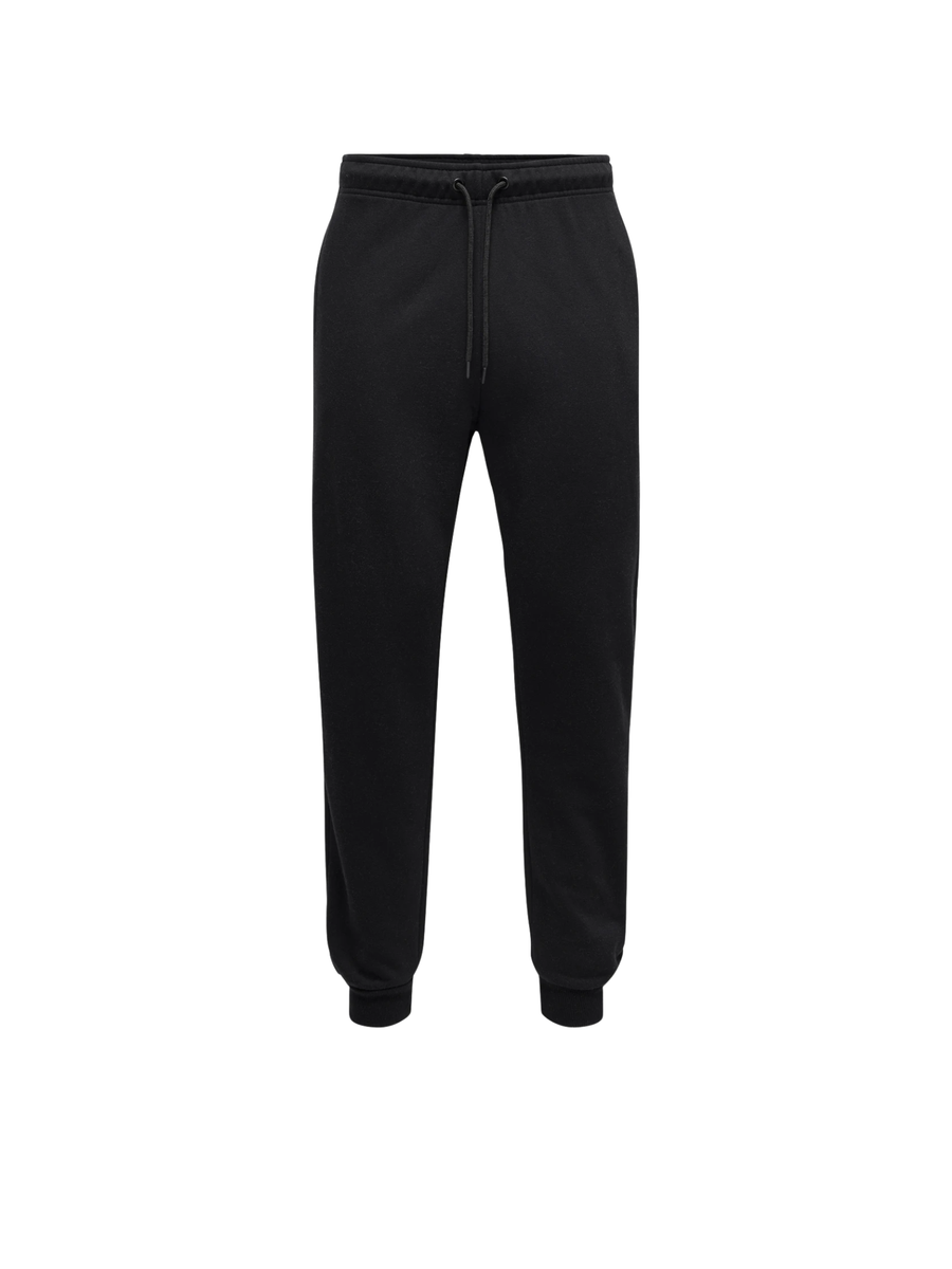 Pantalone "Ceres" Only & Sons nero in felpa 22018686 BLACK Only & Sons 