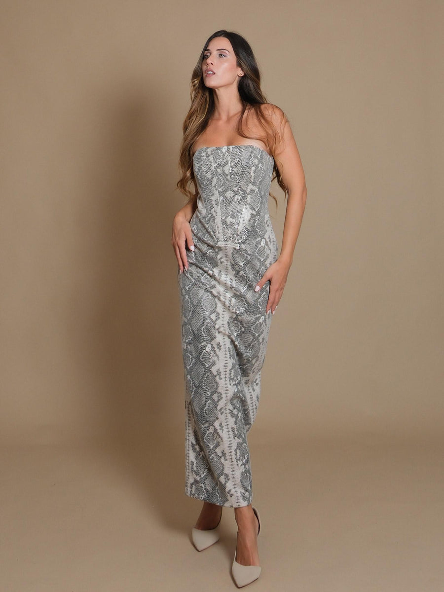 Abito Python Silence Limited grigio AB4072 Python Silence Limited 