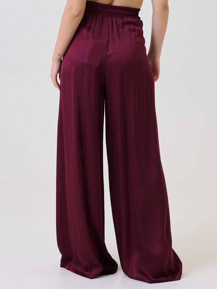 Pantalone a palazzo Armoire vinaccio C827P22R VINBRULE Armoire 