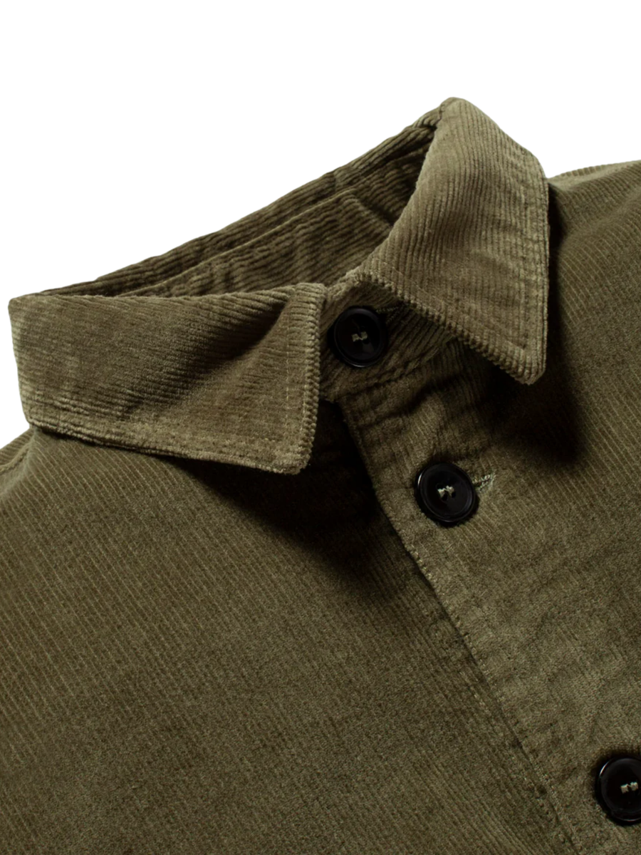 Camicia Refrigiwear verde con tasche a pattina C17600 E04380 Refrigiwear 